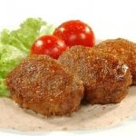 Delicious minced meat cutlets