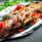 Bake pike perch in the oven