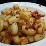 fried potatoes with lard